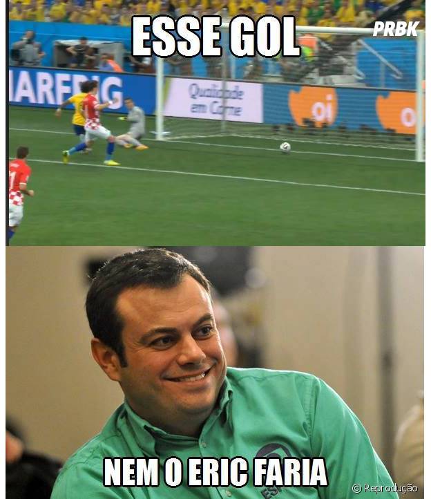 Esse gol nem o Eric Faria!