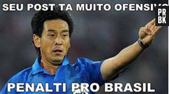 Post ofensivo? Penalty pro Brasil!