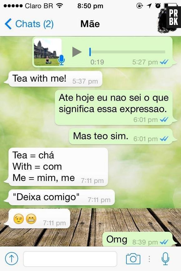 As melhores conversas entre mães e filhos no WhatsApp!