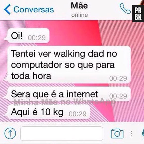 Mães no WhatsApp são as melhores!