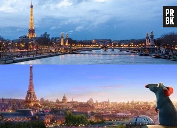 Paris já foi destaque em vários filmes, inclusive em Ratatouille!