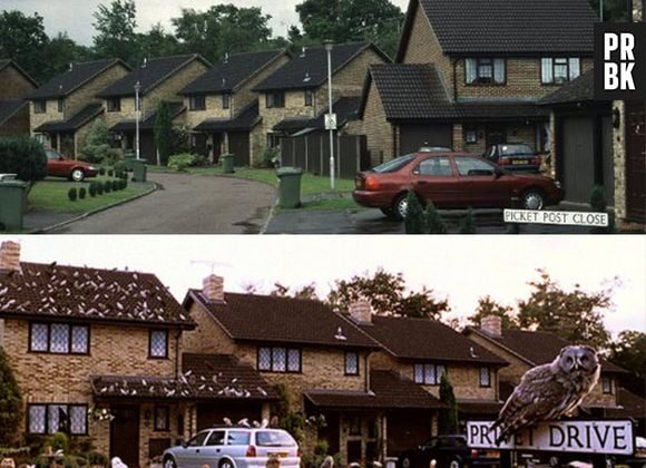 A rua da família Dursley ficou famosa depois de Harry Potter!