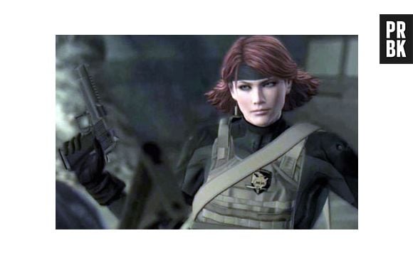 Maryl é a ruiva que faz sucesso em "Metal Gear Solid"