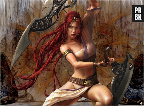 "Heavenly Sword" traz Nariko e seus cabelos selvagens e esvoaçantes