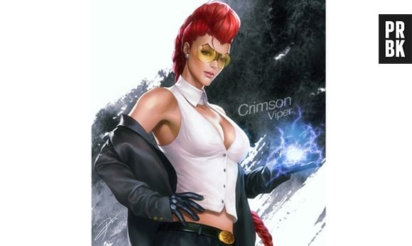 Crimsom Viper é a mamãe carinhosa de "Street Fighter". Quem não queria ser cuidado por ela?