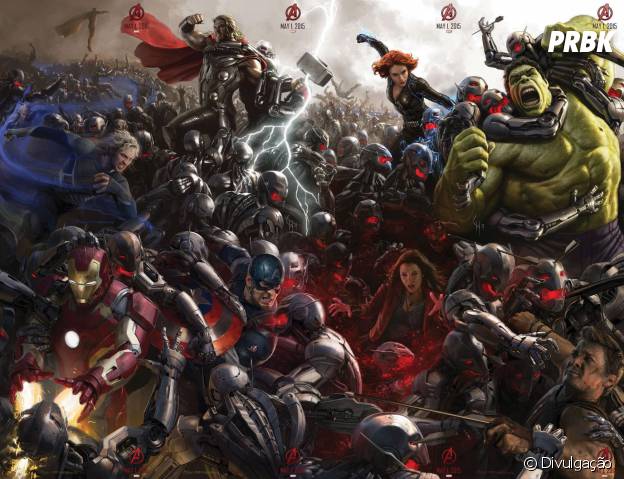 "Os Vingadores 2" chegará aos cinemas em abril de 2015