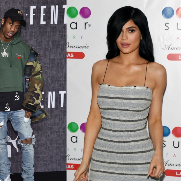 Kylie Jenner e o rapper Travis Scott entram nessa lista, eles estão juntos desde abril e rolam rumores de que a gata está grávida