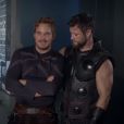 Chris Pratt e Chris Hemsworth brincam em vídeo de bastidores de "Vingadores: Guerra Infinita"
