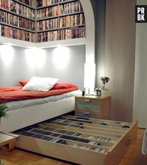 O quarto pra quem gosta de livros e filmes