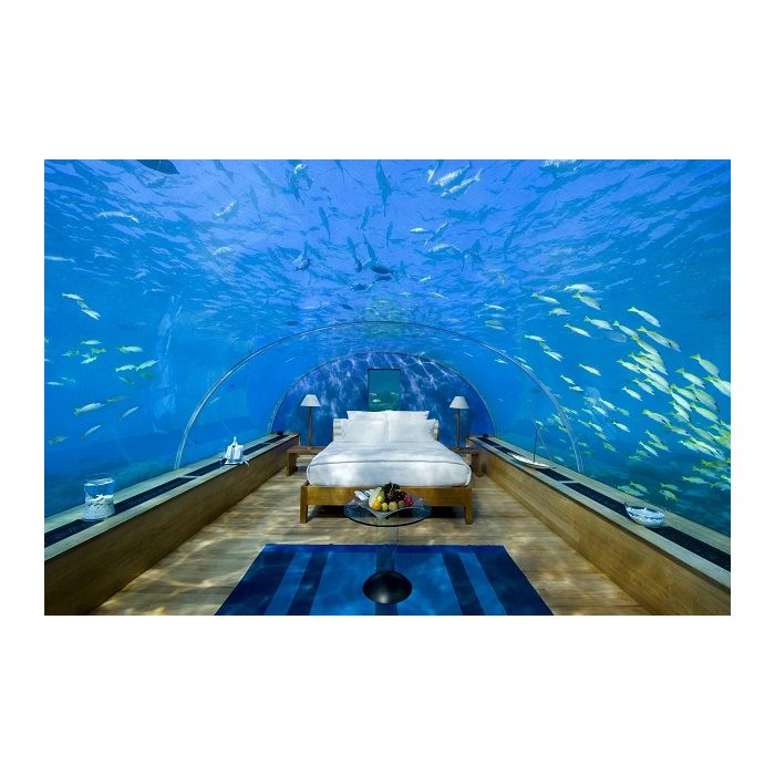 Mais um quarto subaquático pra você dormir contando peixinhos em vez de carneiros