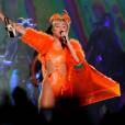  No Rio de Janeiro, Miley Cyrus se apresentou na Pra&ccedil;a da Apoteose 