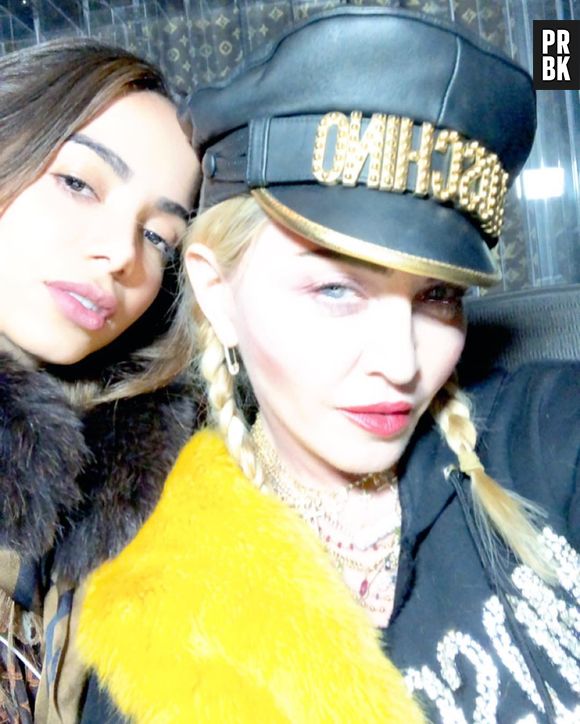 Música que Anitta gravou com Madonna não deve estar no álbum "Game Over", mas sim num futuro CD da Rainha do Pop