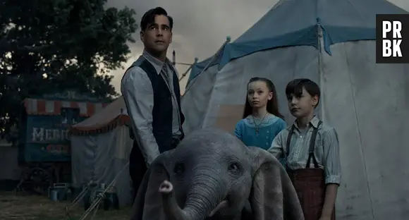 Colin Farrell é protagonista do remake de "Dumbo", dirigido por Tim Burton