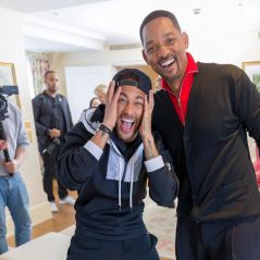 O Neymar representou todos nós quando conheceu o Will Smith: "Isso que é surpresa!"