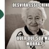 Se deixar o chinelo virado a mãe morre!