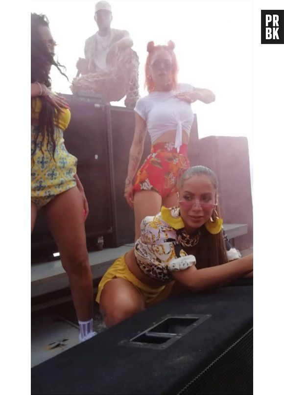 Anitta já tinha mostrado os bastidores da nova parceria com Major Lazer, "Make It Hot"