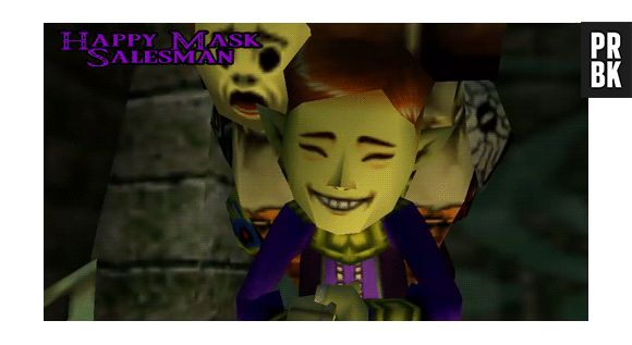 Personagem assustador de "The Legend Of Zelda" é o Happy Masks Salesman