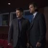 Dean (Jensen Ackles) e Sam (Jared Padalecki) ficam chocados com a peça de teatro em "Supernatural"