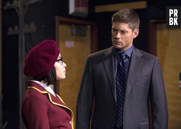 Em "Supernatural", Dean (Jensen Ackles) se irrita com uma aluna