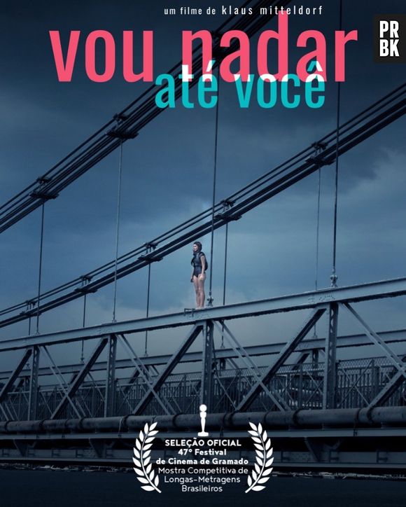 Bruna Marquezine está muito feliz com sua primeira protagonista no cinema, Ophelia, em "Vou Nadar Até Você"