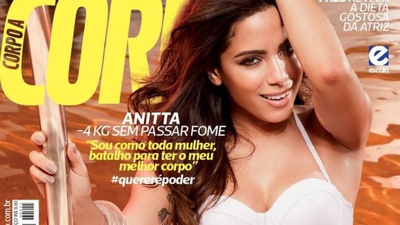 Anitta arrasa de biquini em ensaio sensual para revista