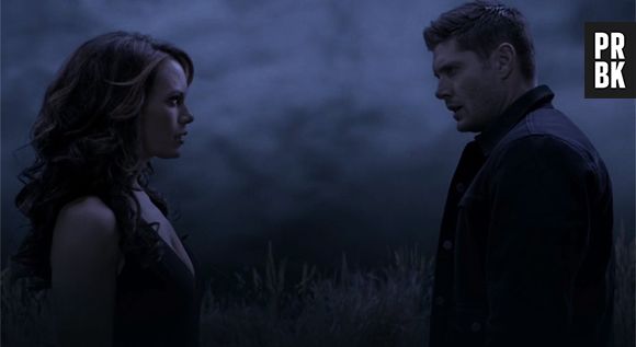 Será que a conexão entre Dean (Jensen Ackles) e Escuridão (Emily Swallow) vai influenciar em algo em "Supernatural"?