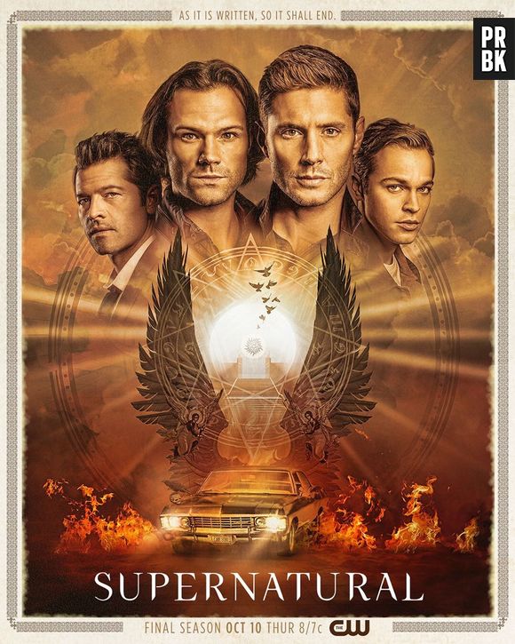 "Supernatural": série irá terminar na 15ª temporada