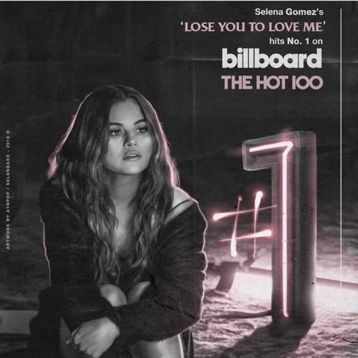 Com &quot;Lose You To Love Me&quot;, Selena Gomez conquista topo da Billboard Hot 100