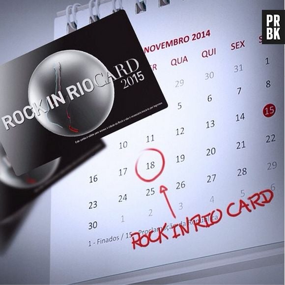 As vendas dos Rock in Rio Cards começam nesta terça (18)!