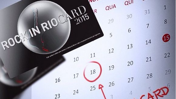 Rock in Rio começa venda de ingressos Rock in Rio Card para a edição de 2015!