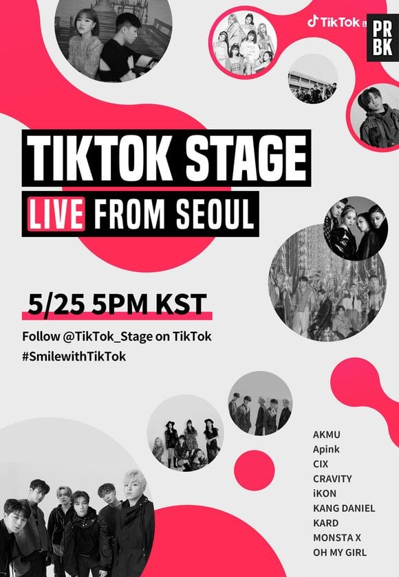 "TikTok Stage Live From Seoul": veja quais são os grupos que irão performar no dia 25 de maio