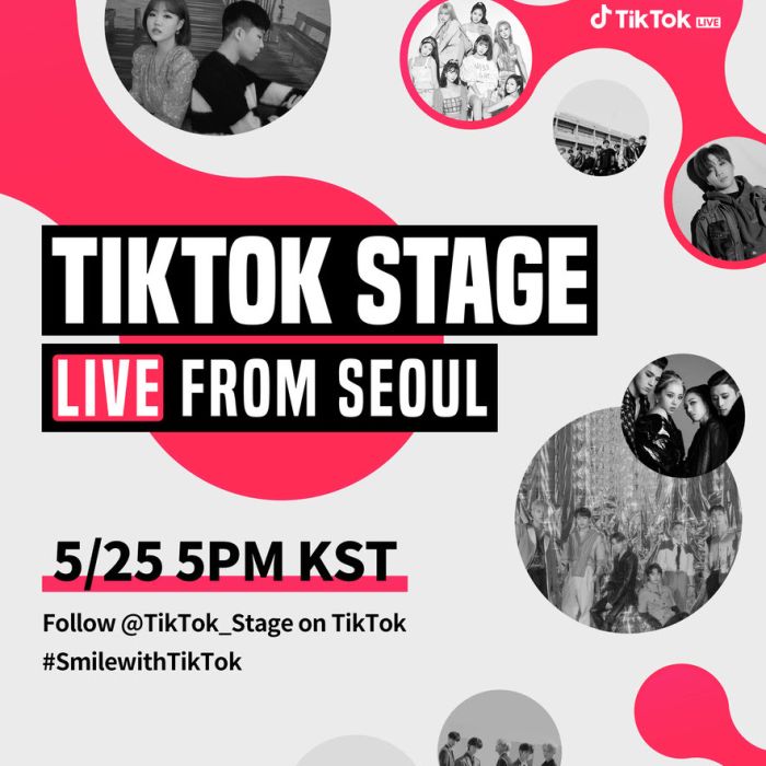 &quot;TikTok Stage Live From Seoul&quot;: veja quais são os grupos que irão performar no dia 25 de maio