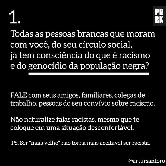 Como ser antirracista: fale sobre racismo