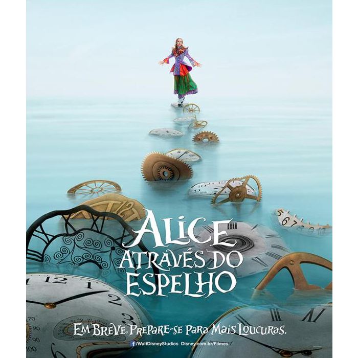 &quot;Alice Através do Espelho&quot; é a continuação de &quot;Alice no País das Maravilhas&quot;