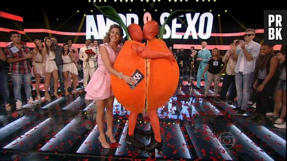 Até o Zentai arranjou sua outra metade no "Amor & Sexo"!