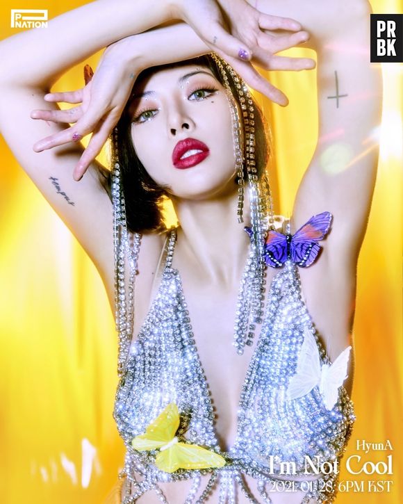 HyunA, um dos grandes nomes do K-Pop, teve seu mais recente comeback com "I'm Not Cool"