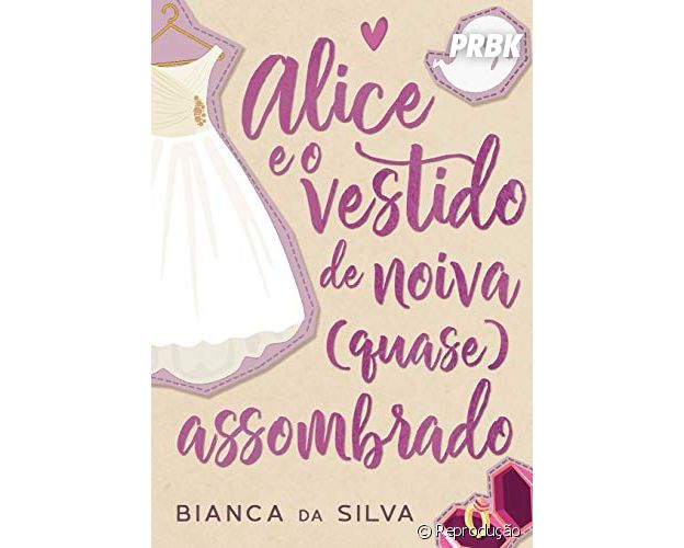 No livro "Alice e o vestido de noiva (quase) assombrado", a protagonista precisa se livrar do fantasma que assombra sua roupa para poder finalmente usá-la