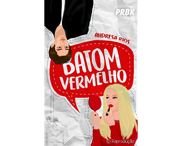 Livro brasileiro "Batom Vermelho" recriar cenário clássico de uma história adolescente nos Estados Unidos