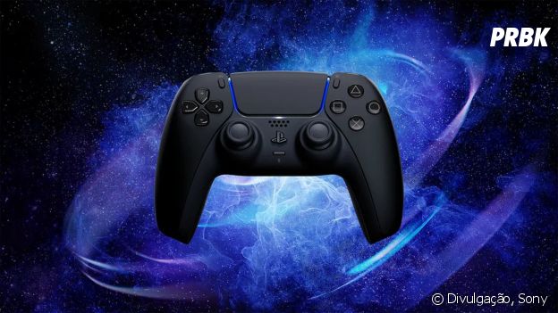 O Controle DualSense Midnight Black, do PlayStation 5, já está disponível para pré-venda na Amazon