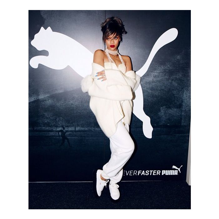  A cantora Rihanna &amp;eacute; escolhida como diretora criativa da Puma 