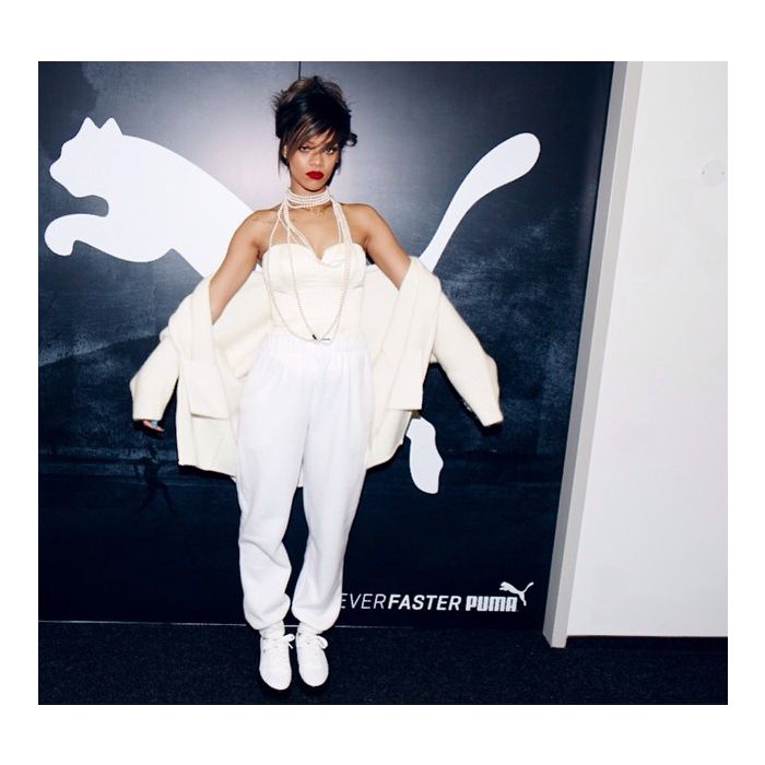  Diretora criativa da Puma, Rihanna fala sobre sua rela&amp;ccedil;&amp;atilde;o com a moda 