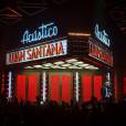 Os cenários do show de Luan Santana em São Paulo foram imponentes e cheios de luzes