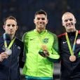 Thiago Braz proporcionou outro momento muito marcante para o Brasil, quando quebrou o recorde olímpico e conquistou o ouro no salto com vara nas Olimpíadas de 2016