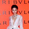 Zendaya estava elegante em evento da marca de luxo Bvlgari, em 2020