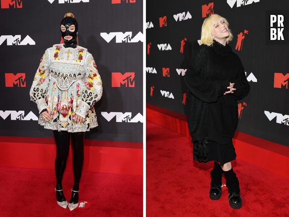 VMA 2021: Kim Petras e Billie Eilish com looks mais originais 
 