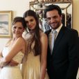"Verdades Secretas": Alex (Rodrigo Lombardi), Angel (Camila Queiroz) e Carolina (Drica Moraes) viveram relação conturbada e polêmica