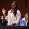 Simone Biles é uma das centenas de vítimas de abusos sexuais de Larry Nassar