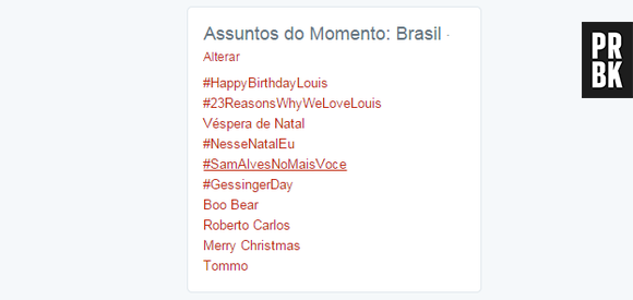 Durante a participação de Sam Alves no "Mais Você", a hashtag #SamAlvesNoMaisVoce bombou no Twitter