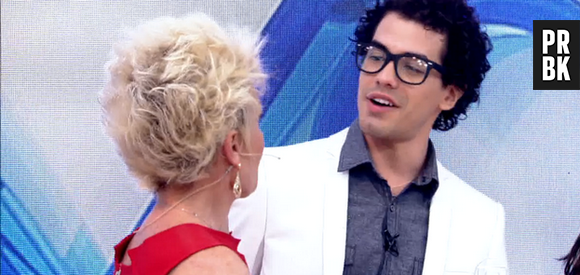 Sam Alves ainda divulgou sua agenda (lotada) de shows, durante sua participação no programa "Mais Você"