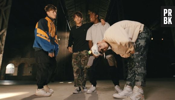 "Anything for You" do Now United conta com os integrantes Noah Urrea, Josh Beauchamp, Lamar Morris e Alex Mandon